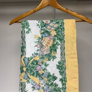 Vintage (1997) Spring Easter Theme Oblong Tablecloth Oblong (82" x  58")